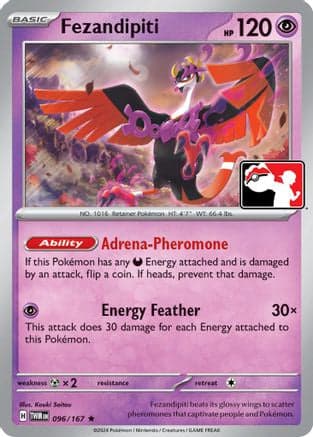 Fezandipiti 096- Prize Pack Series Cards