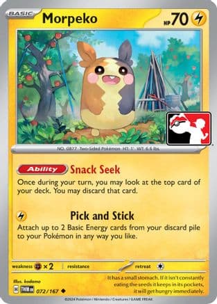 Morpeko -167 072- Prize Pack Series Cards