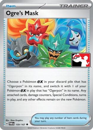 Ogre's Mask 159- Prize Pack Series Cards Holofoil