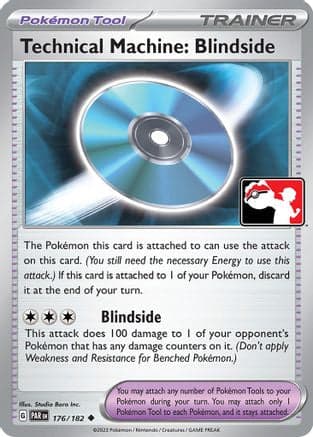 Technical Machine: Blindside 176- Prize Pack Series Cards Holofoil