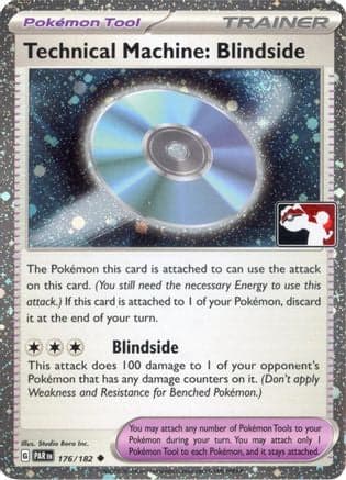 Technical Machine: Blindside (Cosmos Holo) 176/182 - Prize Pack Series Cards Holofoil
