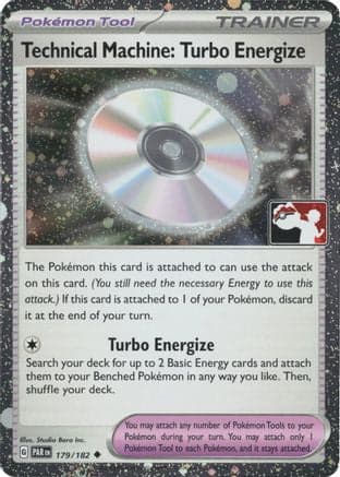 Technical Machine: Turbo Energize 179- Prize Pack Series Cards Holofoil