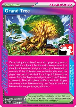 Grand Tree 136- Prize Pack Series Cards Holofoil