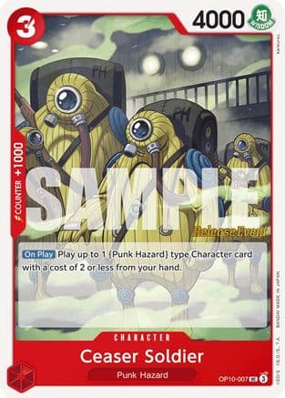 Ceaser Soldier (OP10-007) - Royal Blood Release Event Cards