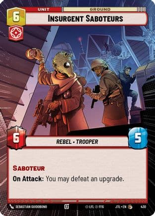 Insurgent Saboteurs (Hyperspace) (430) | Jump to Lightspeed