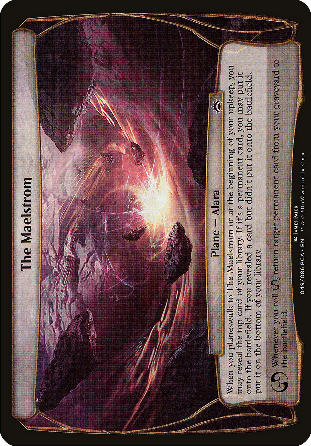 The Maelstrom (OPCA-049) - Planechase Anthology Planes
