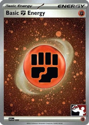 Basic Fighting Energy (Cosmos Holo) 006- Prize Pack Series Cards Holofoil