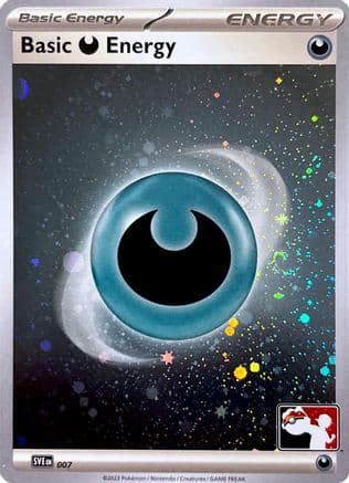 Basic Darkness Energy (Cosmos Holo) 007- Prize Pack Series Cards Holofoil