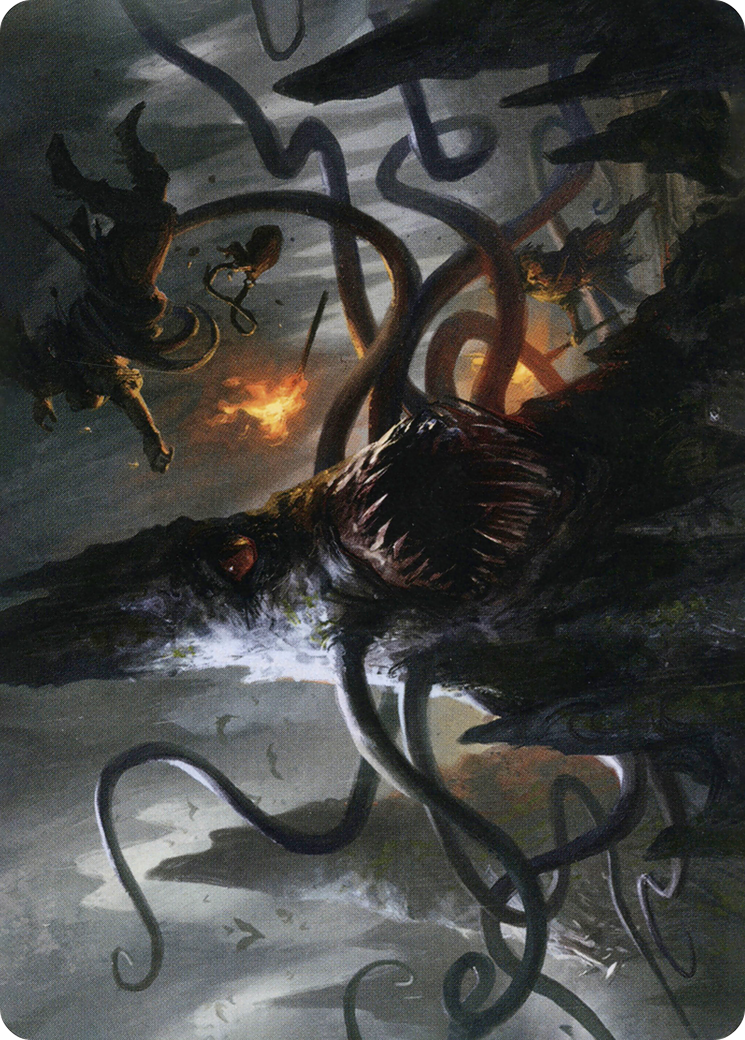 Lurking Roper // Roper (AAFR-025) - Adventures in the Forgotten Realms Art Series (Borderless) Foil
