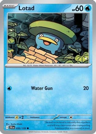 Lotad 035 SV09 Journey Together - Common