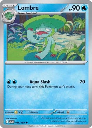 Lombre 036 - Reverse Holofoil SV09 Journey Together - Common