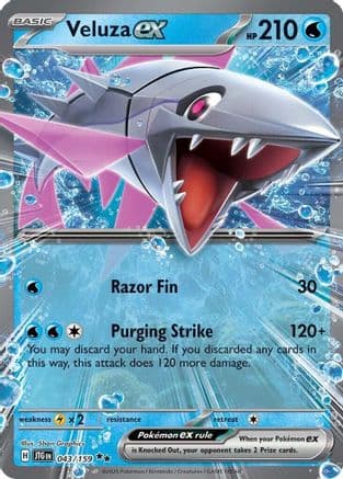 Veluza ex 043- SV09 Journey Together Holofoil