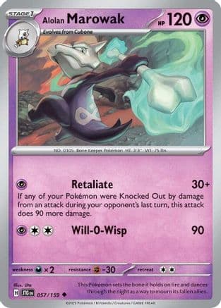 Alolan Marowak 057- SV09 Journey Together