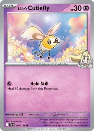 Lillie's Cutiefly 066- SV09 Journey Together Reverse Holofoil