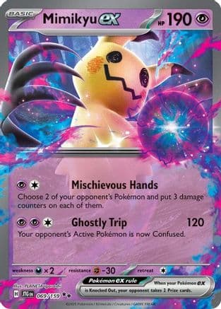Mimikyu ex 069- SV09 Journey Together Holofoil