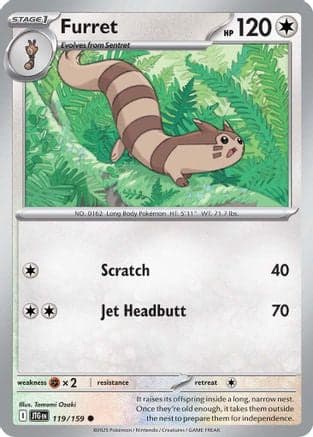 Furret 119/159 - SV09 Journey Together