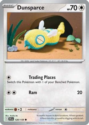 Dunsparce 120- SV09 Journey Together Reverse Holofoil