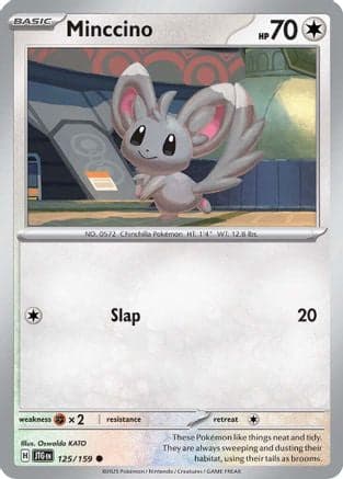 Minccino 125- SV09 Journey Together