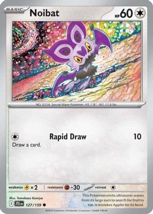 Noibat 127/159 - SV09 Journey Together Reverse Holofoil
