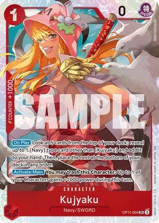 Kujyaku (OP11-004) - A Fist of Divine Speed Foil