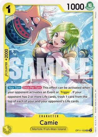 Camie (OP11-102) - A Fist of Divine Speed