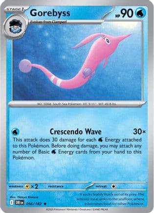 Gorebyss 056- SV10 Destined Rivals Holofoil