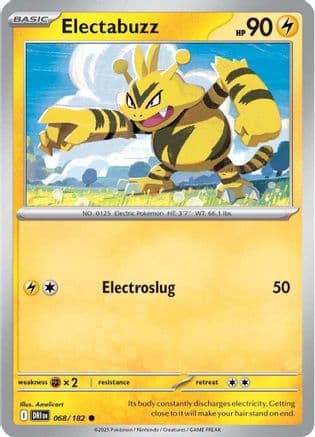 Electabuzz 068- SV10 Destined Rivals