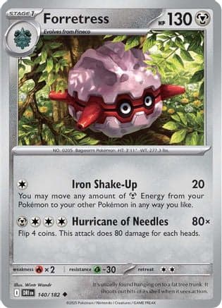 Forretress 140- SV10 Destined Rivals