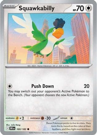 Squawkabilly 160- SV10 Destined Rivals