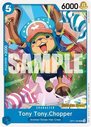 Tony Tony.Chopper (OP11-053) - A Fist of Divine Speed Release Event Cards