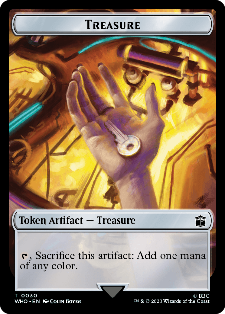 Treasure (TWHO-030) - Doctor Who Tokens