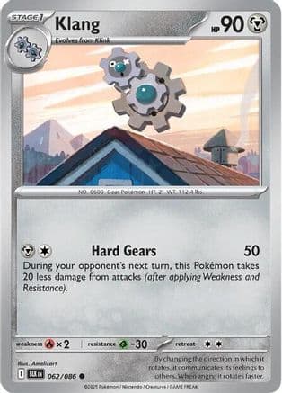 Klang 062- SV Black Bolt Reverse Holofoil