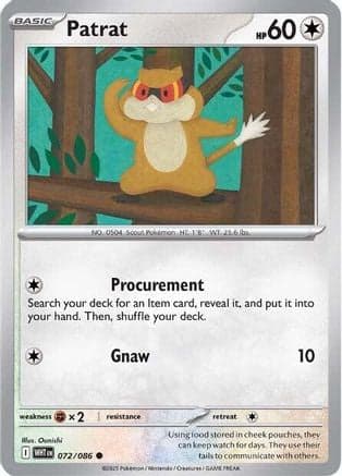 Patrat 072- SV White Flare