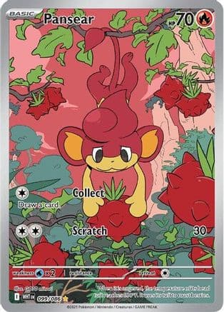 Pansear 099/086 - SV White Flare Holofoil
