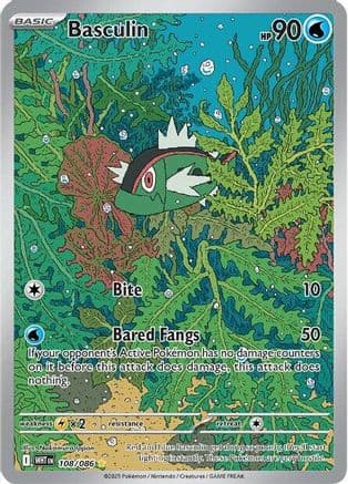Basculin 108/086 - SV White Flare Holofoil