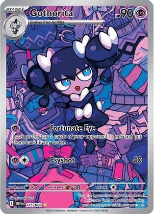 Gothorita 125/086 - SV White Flare Holofoil