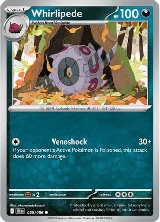 Whirlipede 055- SV Black Bolt