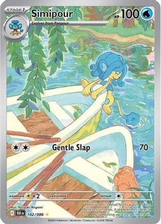Simipour 102/086 - SV Black Bolt Holofoil