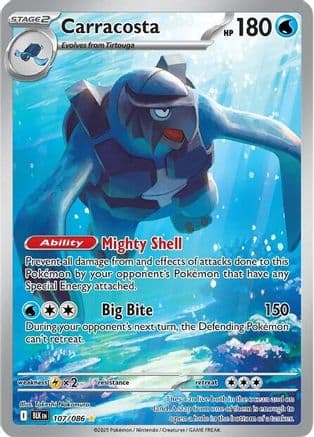 Carracosta 107/086 - SV Black Bolt Holofoil