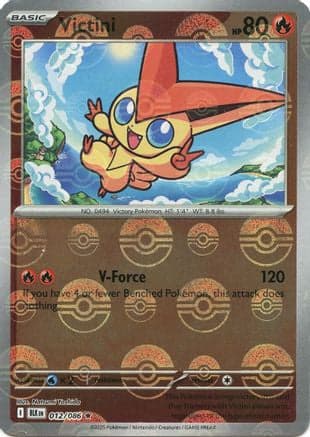 Victini (Poke Ball Pattern) 012- SV Black Bolt Holofoil