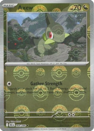 Axew (Poke Ball Pattern) 068- SV Black Bolt Holofoil