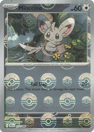 Cinccino (Poke Ball Pattern) 076- SV Black Bolt Holofoil