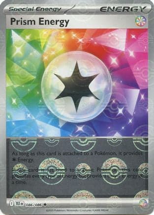 Prism Energy (Poke Ball Pattern) 086- SV Black Bolt Holofoil