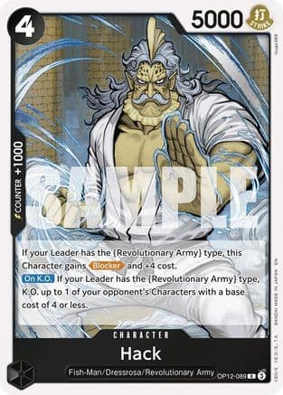 Hack (OP12-089) - Legacy of the Master Foil