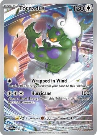 Tornadus 210- SV Scarlet & Violet Promo Cards Holofoil