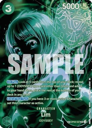 Lim (SP) (OP09-037) - Legacy of the Master Foil