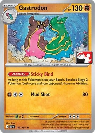 Gastrodon 107- Prize Pack Series Cards