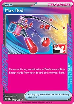 Max Rod 116- Prize Pack Series Cards Holofoil