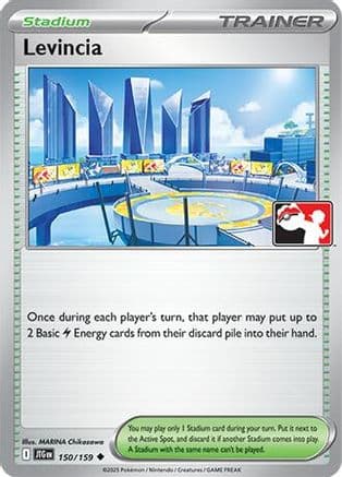Levincia 150- Prize Pack Series Cards Holofoil