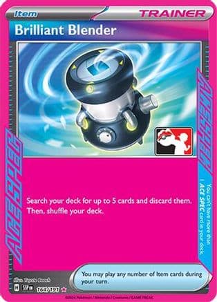 Brilliant Blender 164- Prize Pack Series Cards Holofoil